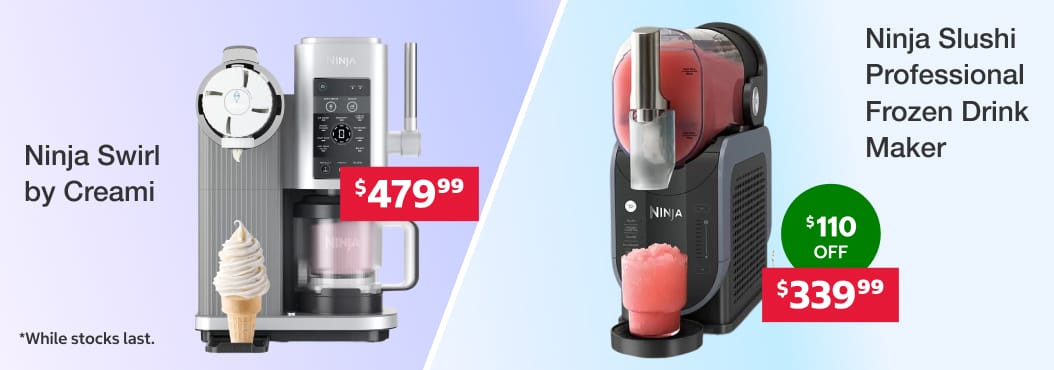 Ninja Swirl by Creami & Ninja Slushi Professional Frozen Drink Maker