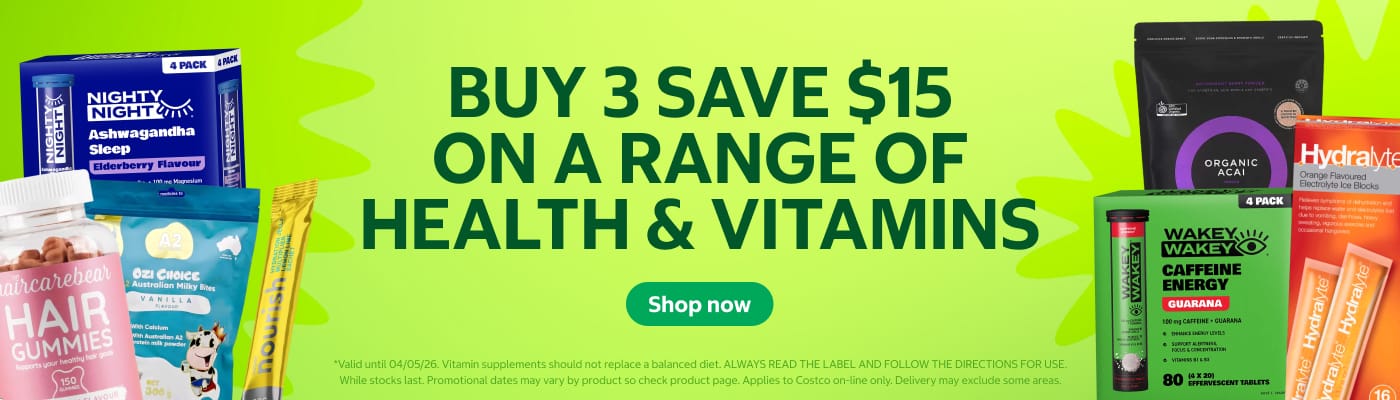 Buy More Save More on Health And Vitamins