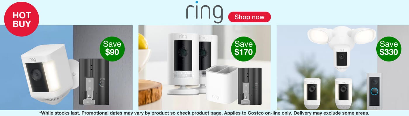 Save on Ring camera
