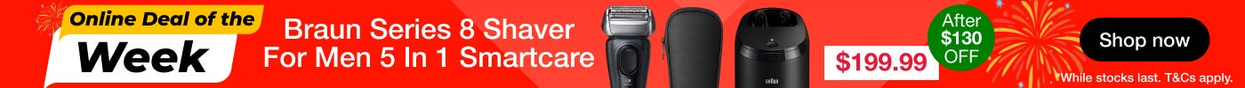 Save on Braun Series 8 Shaver For Men 5 In 1 Smartcare