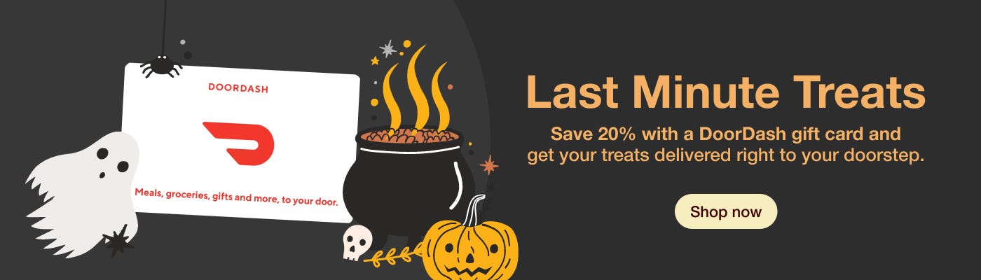 Last Minutes Treats DoorDash Gift Card