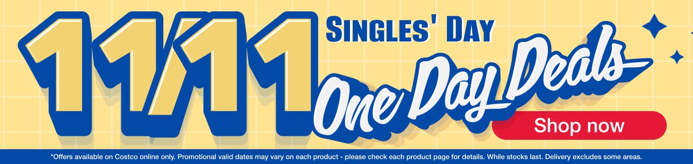  Singles Day: One Day Deals-Shop Now