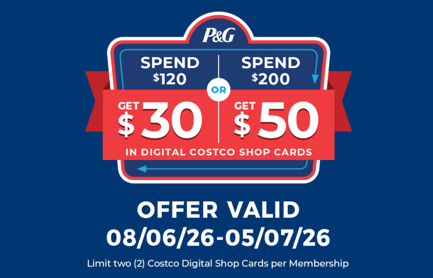 PG Offer at Costco