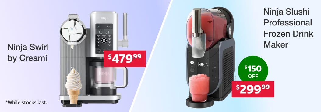 Ninja Swirl by Creami & Ninja Slushi Professional Frozen Drink Maker