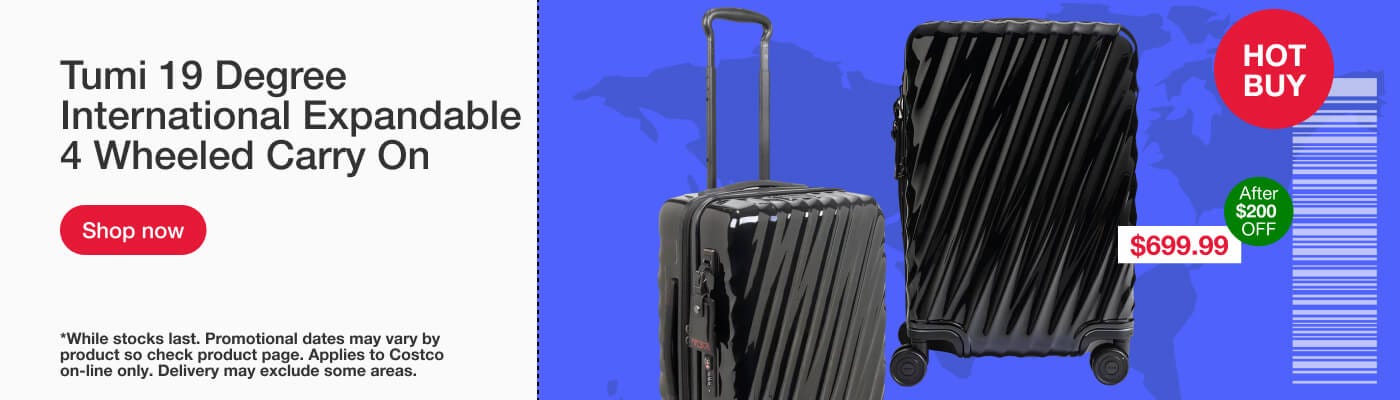 Tumi 19 Degree International Expandable 4 Wheeled Carry On