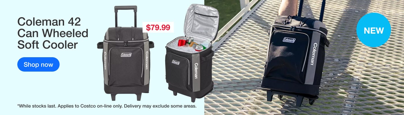 Coleman 42 Can Wheeled Soft Cooler