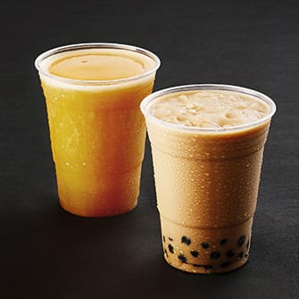 Food Court Mango smoothie or bubble tea