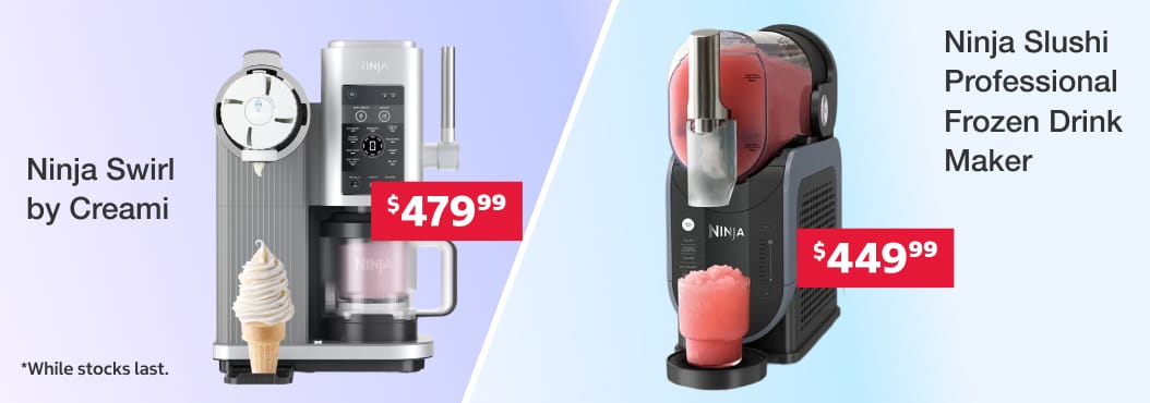 Ninja Swirl by Creami & Ninja Slushi Professional Frozen Drink Maker