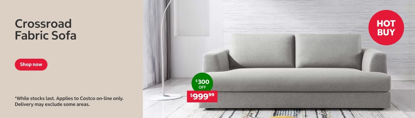 Crossroad Fabric Sofa