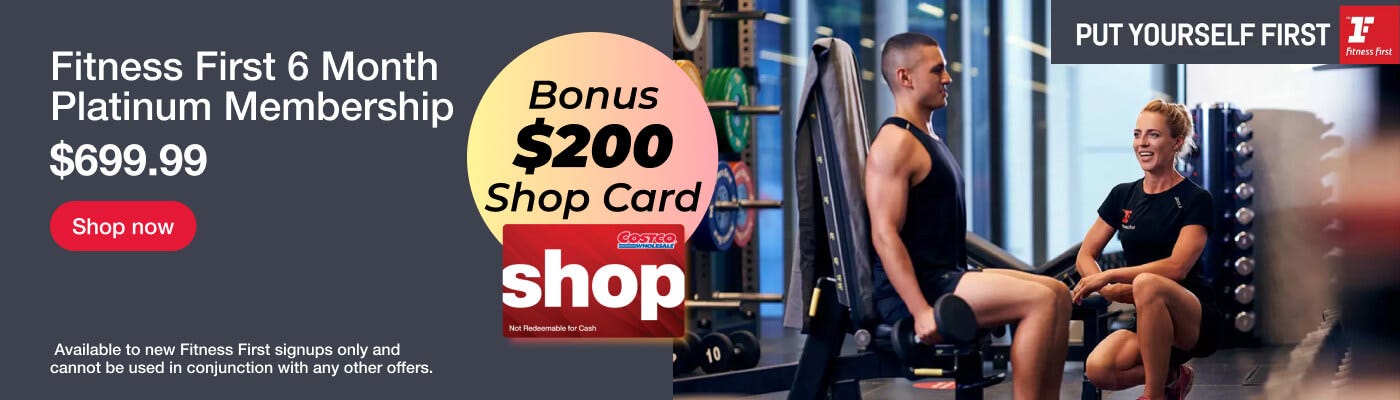 Fitness First 6 Month Platinum Membership