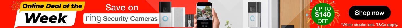 Save on Ring security cameras