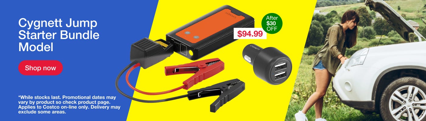 Cygnett Jump Starter Bundle Model