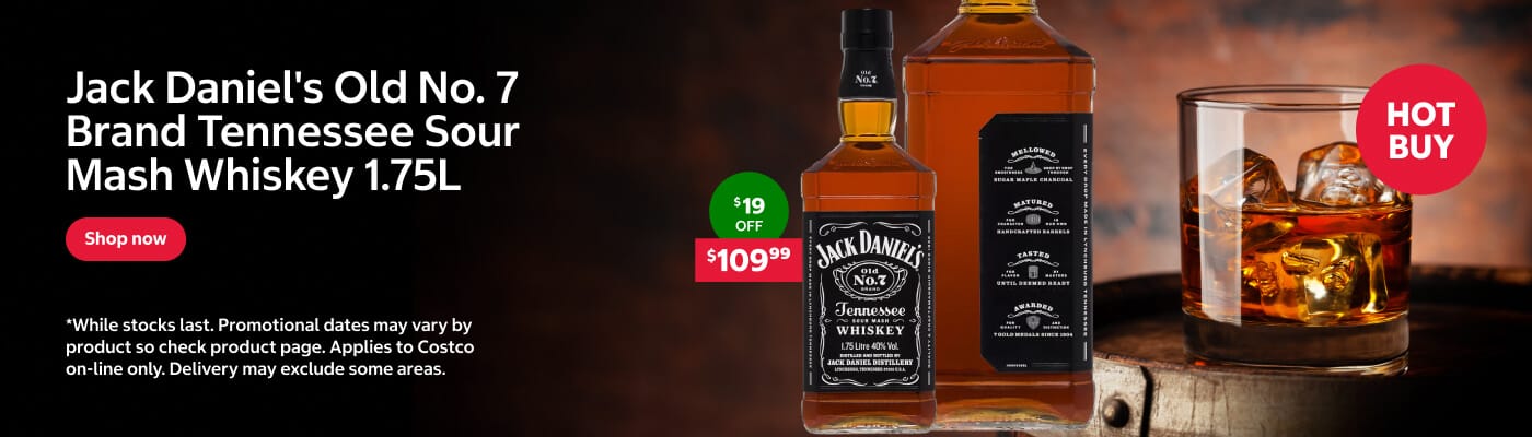 Jack Daniel's Old No. 7 Brand Tennessee Sour Mash Whiskey 1.75L