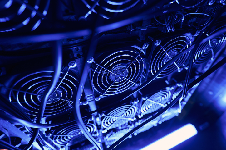 cooling rack in data center