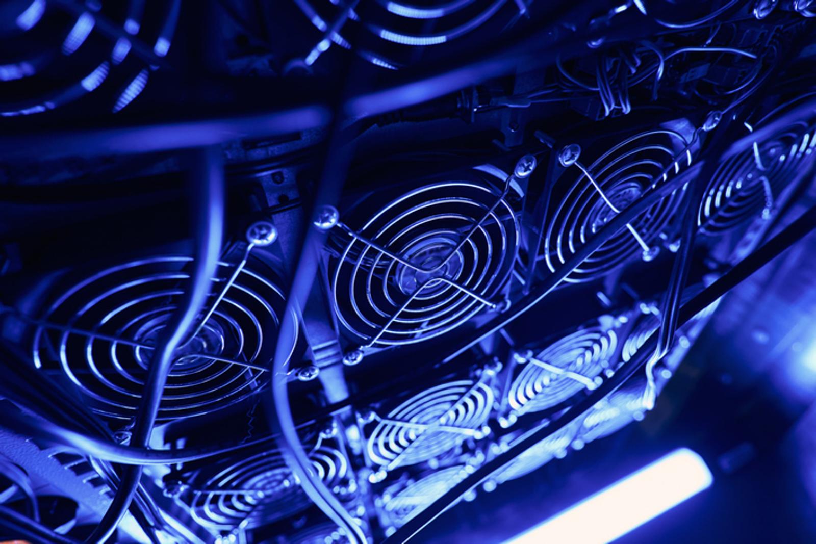 cooling rack in data center