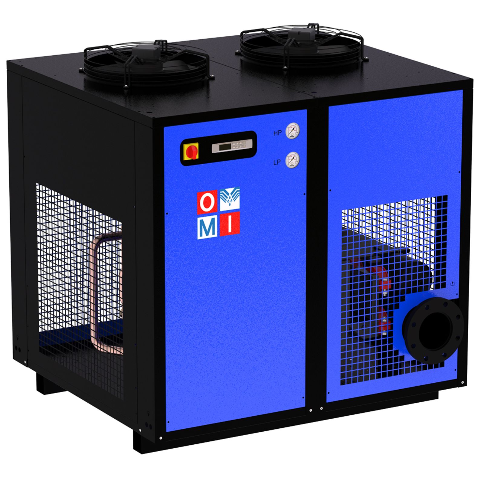 Refrigeration air dryers easy dryers product image 13 on white background| compressed air treatment | OMI