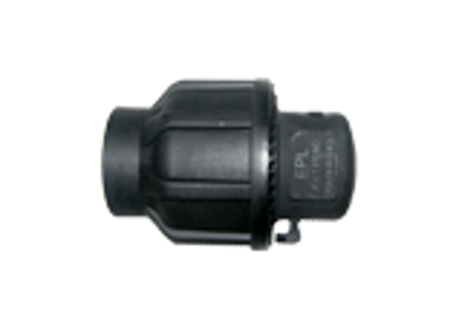 Compressed air tubes fittings and valves caps product image 13 on white background| piping system | OMI