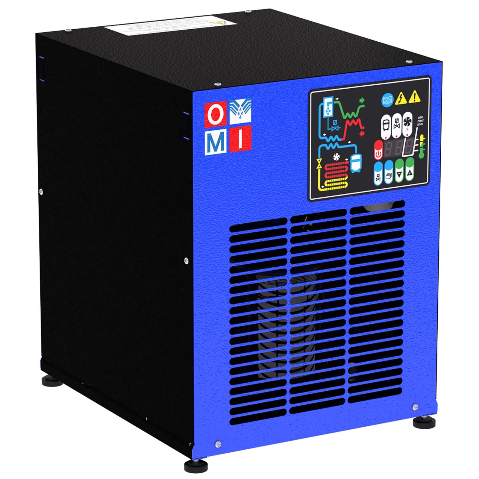 Refrigeration air dryers easy dryers product image 2 on white background| compressed air treatment | OMI