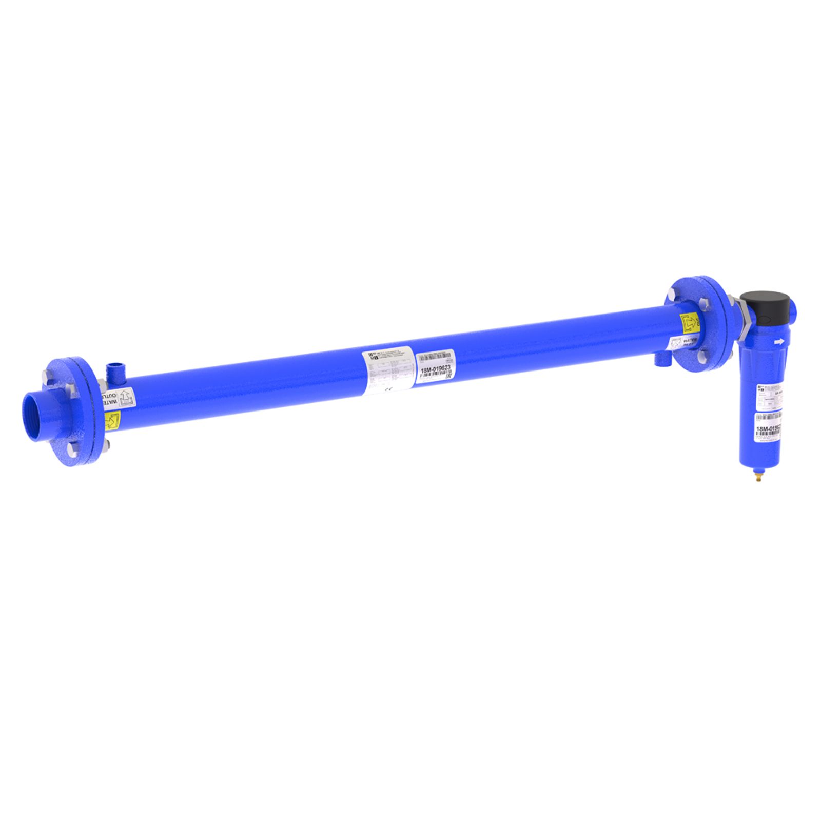 Aftercoolers a-av series product image 1 on white background| compressed air treatment | OMI
