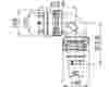 Compressed air tubes fittings and valves elbows technical drawing 15| piping system  | OMI