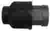 Compressed air tubes fittings and valves sockets product image 6 on white  background| piping system  | OMI