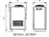 ED 1500-2600 Dimensions Technical drawing