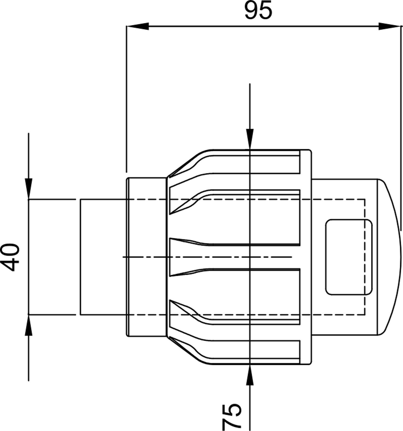 Compressed air tubes fittings and valves caps product image 5 on white background| piping system | OMI