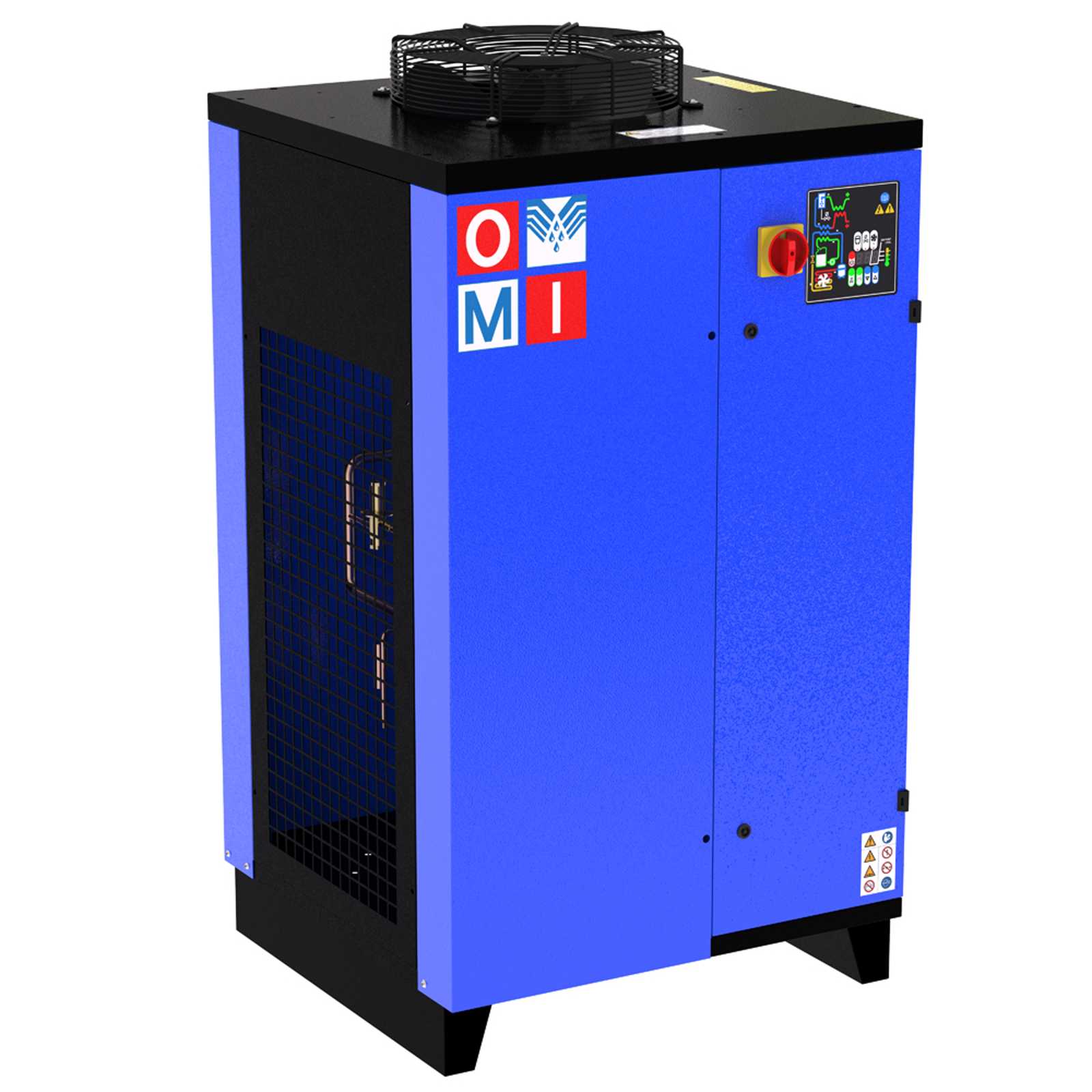 Refrigeration air dryers energy saving dryers product image 4 on white background| compressed air treatment | OMI