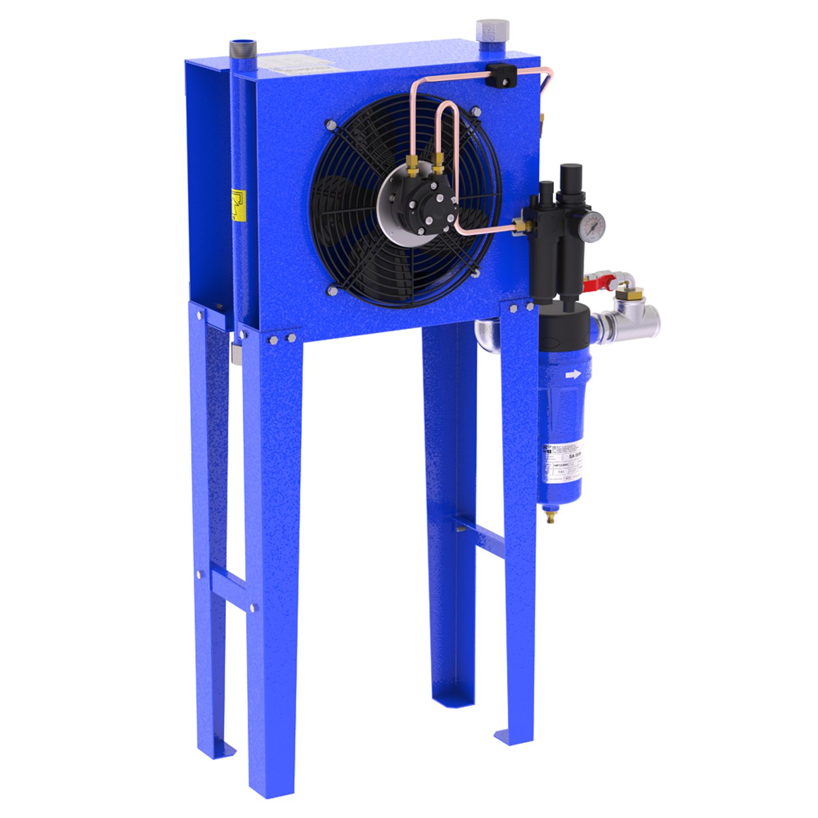 Aftercoolers ra-p series product image 2 on white background| compressed air treatment | OMI