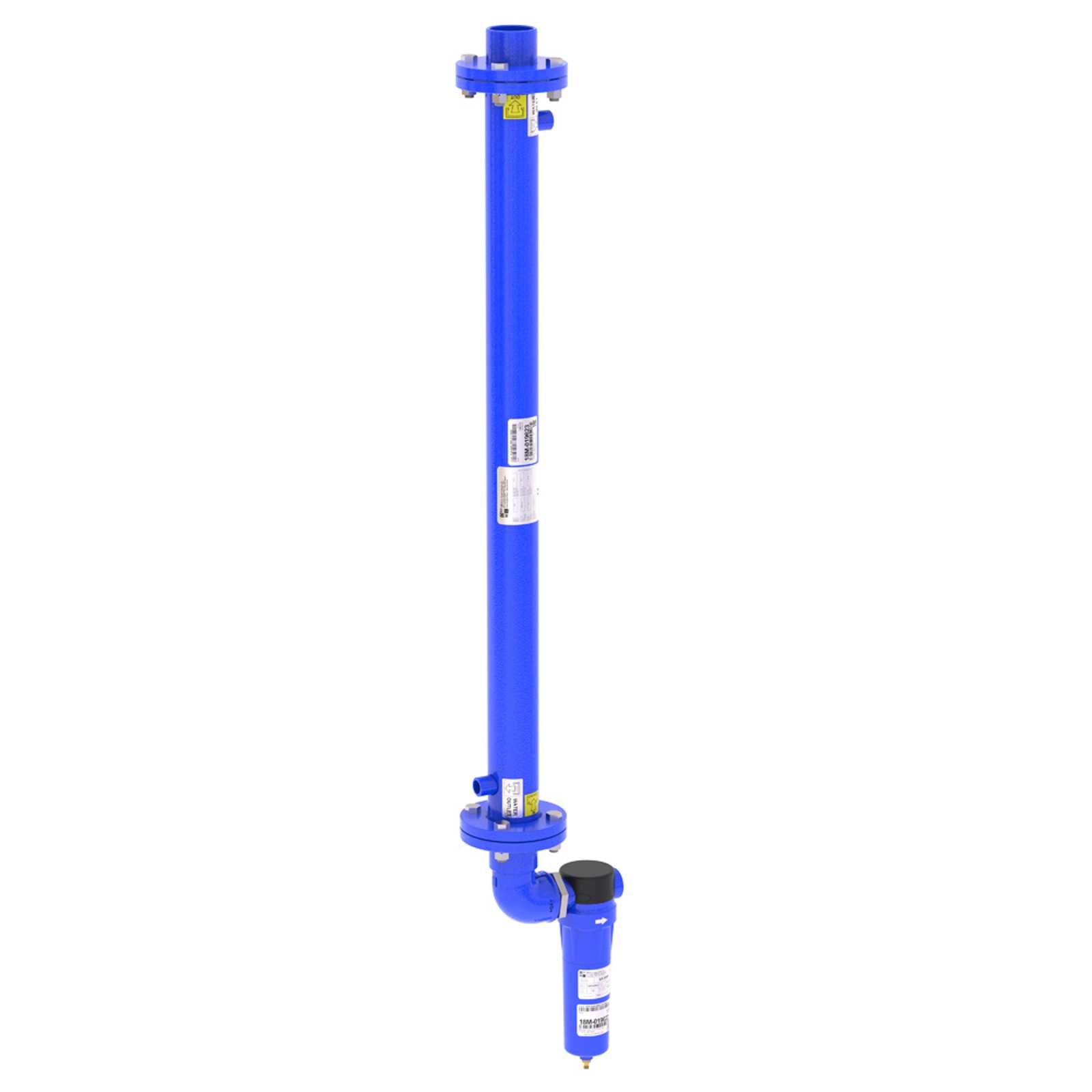 Aftercoolers a-av series product image 2 on white background| compressed air treatment | OMI