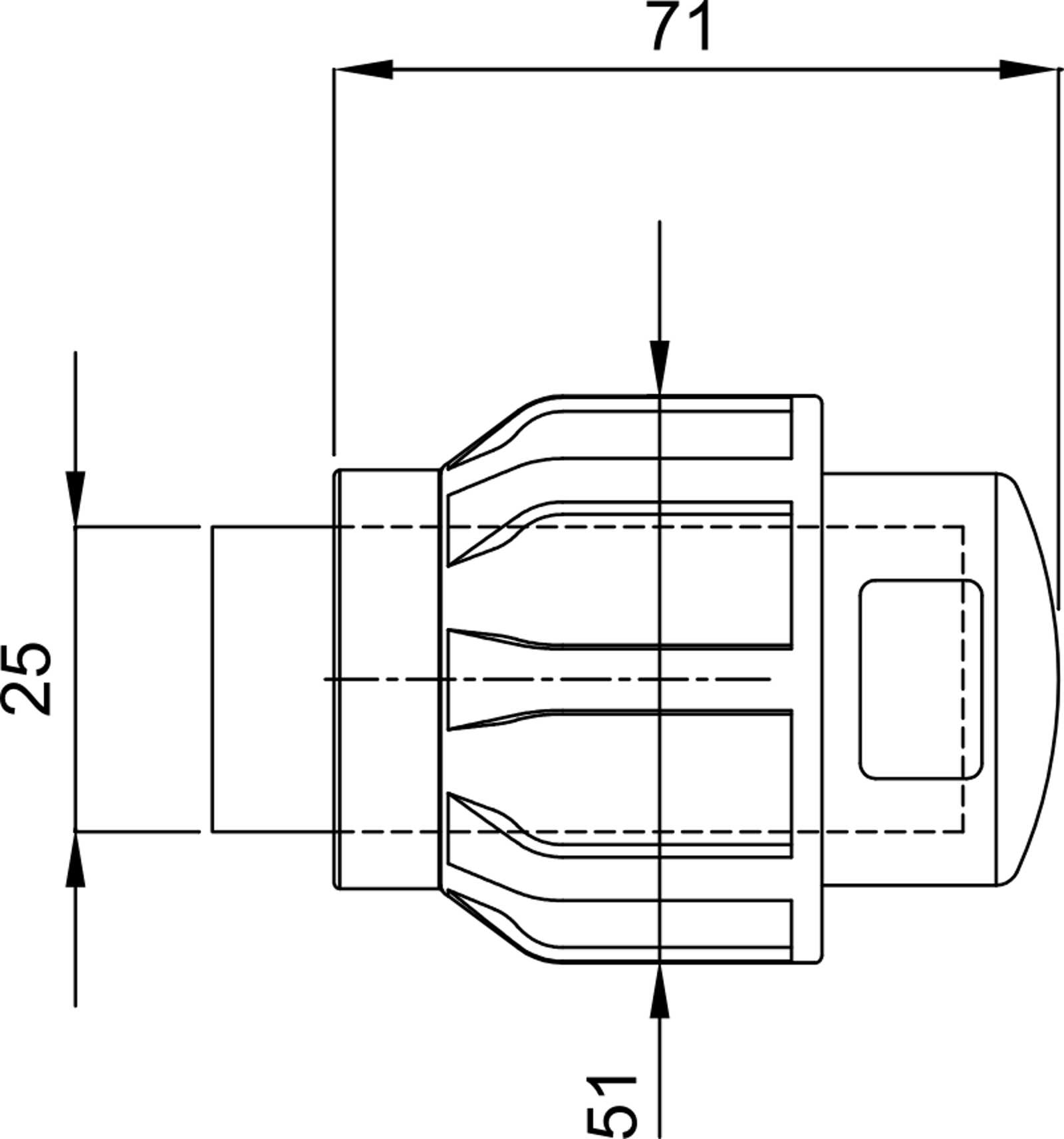 Compressed air tubes fittings and valves caps product image 3 on white background| piping system | OMI