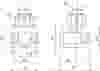 Compressed air tubes fittings and valves appliques technical drawing 3| piping system  | OMI