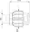 Compressed air tubes fittings and valves caps technical drawing 3| piping system  | OMI