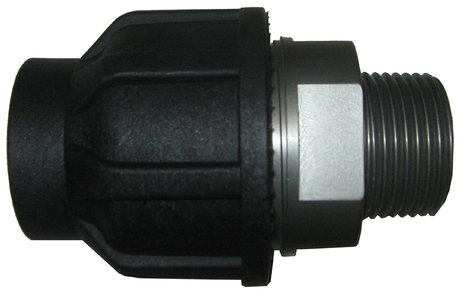 Compressed air tubes fittings and valves sockets product image 5 on white  background| piping system  | OMI