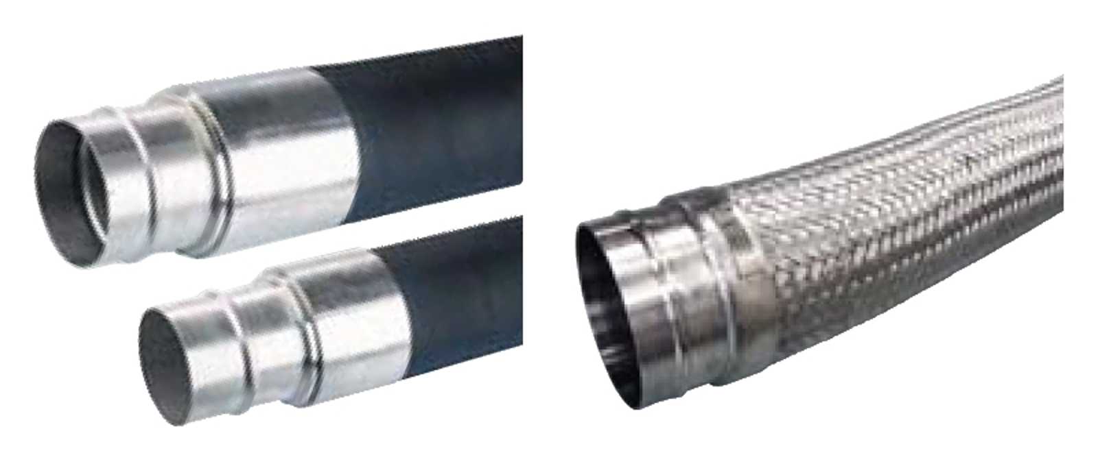 Compressed air tubes fittings and valves hosepipe product image 2 on white background| piping system | OMI