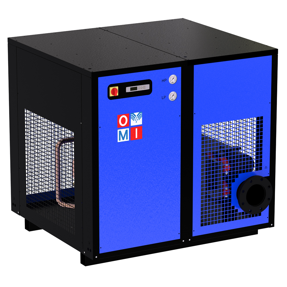 Refrigeration air dryers easy dryers product image 14 on white  background| compressed air treatment | OMI