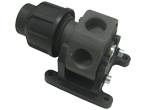 Compressed air tubes fittings and valves appliques product image 13 on white  background| piping system  | OMI