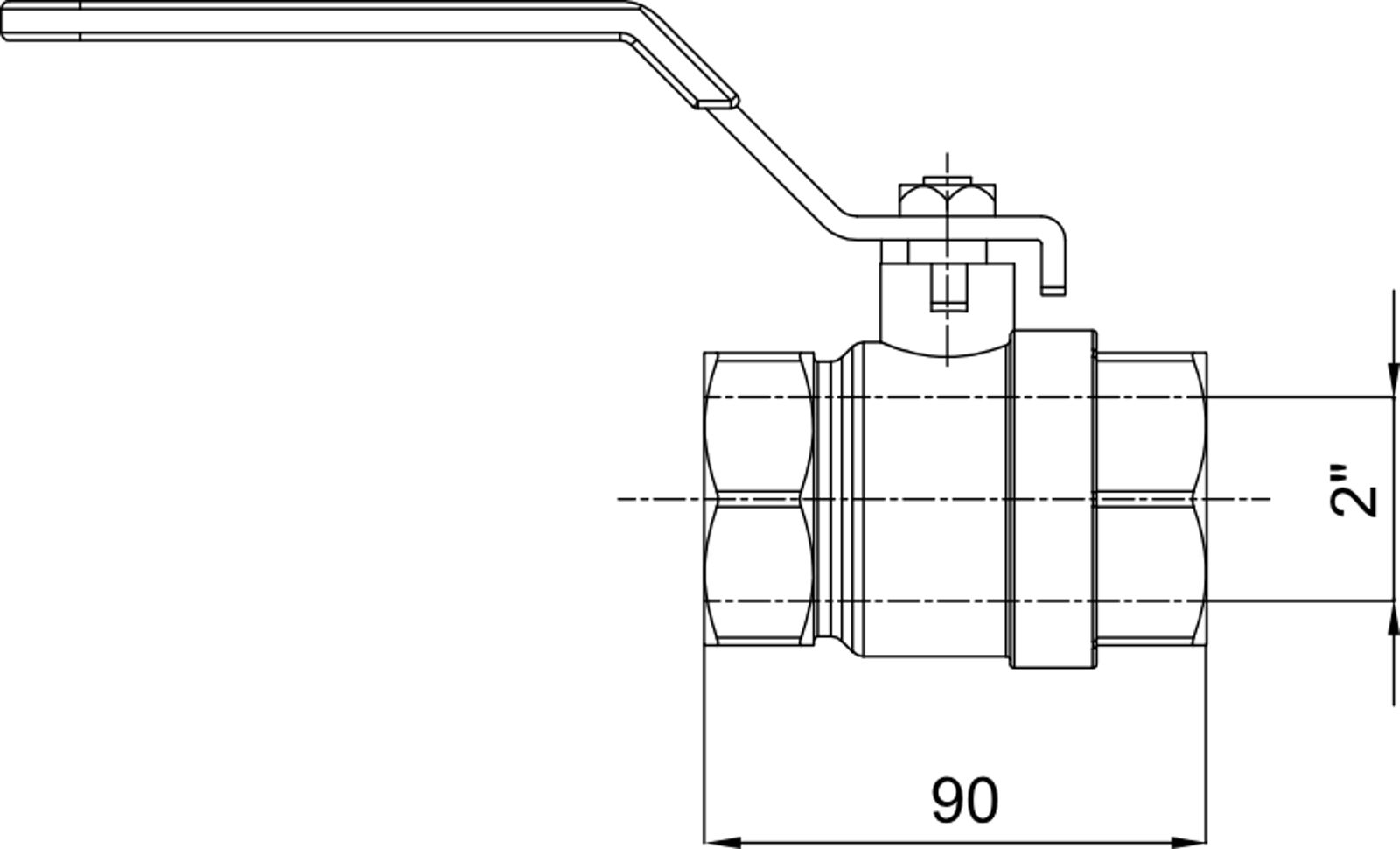 Compressed air tubes fittings and valves valves technical drawing 14| piping system | OMI