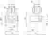 Compressed air tubes fittings and valves appliques technical drawing 2| piping system  | OMI