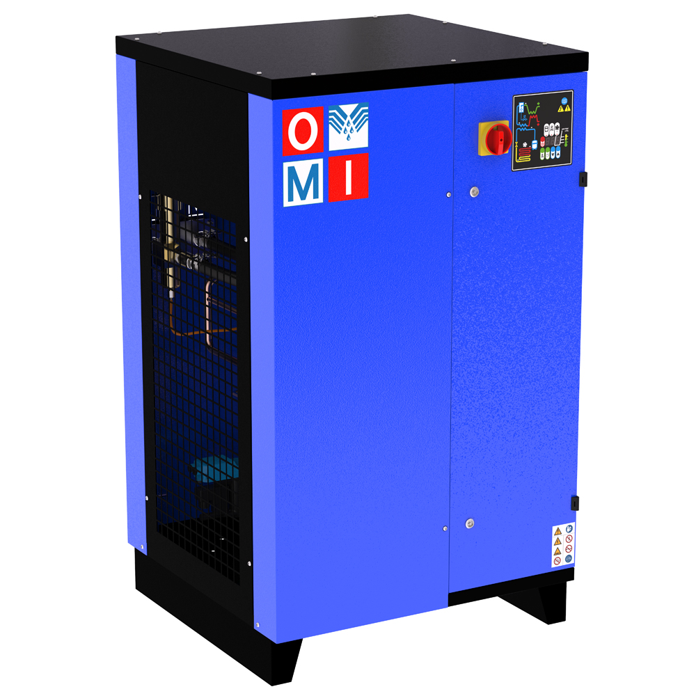 Refrigeration air dryers easy dryers product image 12 on white  background| compressed air treatment | OMI