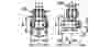Compressed air tubes fittings and valves appliques technical drawing 6| piping system  | OMI