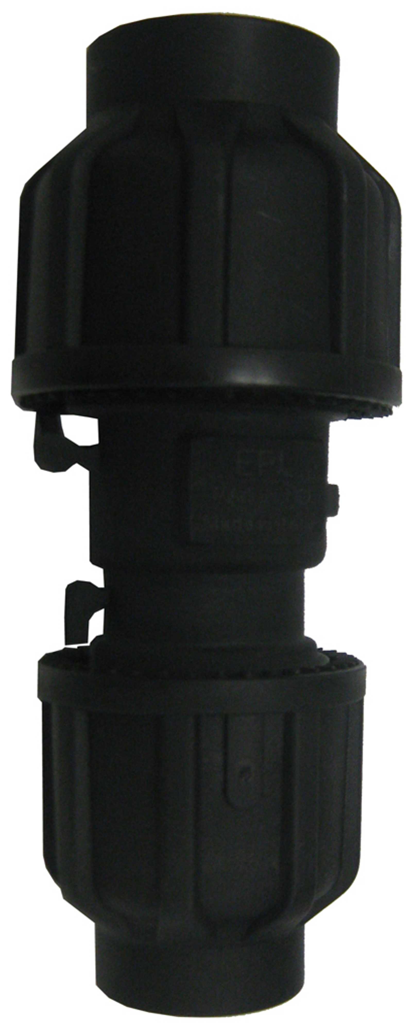 Compressed air tubes fittings and valves reducing product image 1 on white background| piping system | OMI