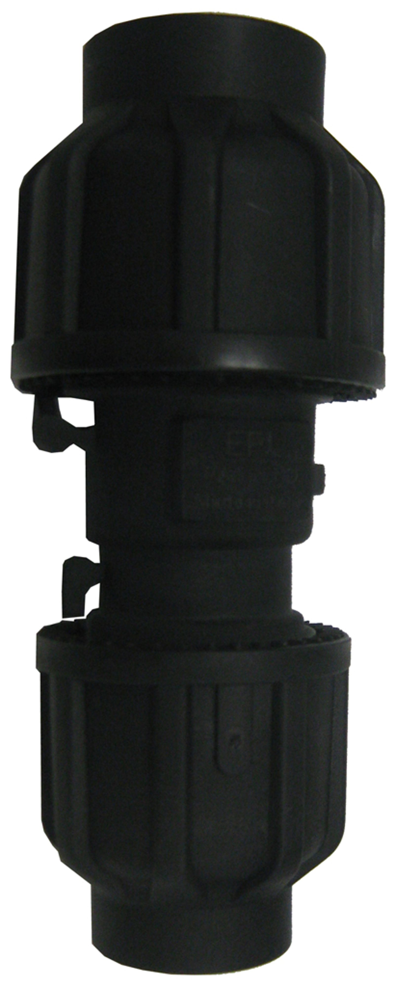 Compressed air tubes fittings and valves reducing product image 1 on white background| piping system | OMI