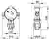 Compressed air tubes fittings and valves drops technical drawing 13| piping system  | OMI