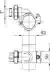 Compressed air tubes fittings and valves drops technical drawing 17| piping system  | OMI