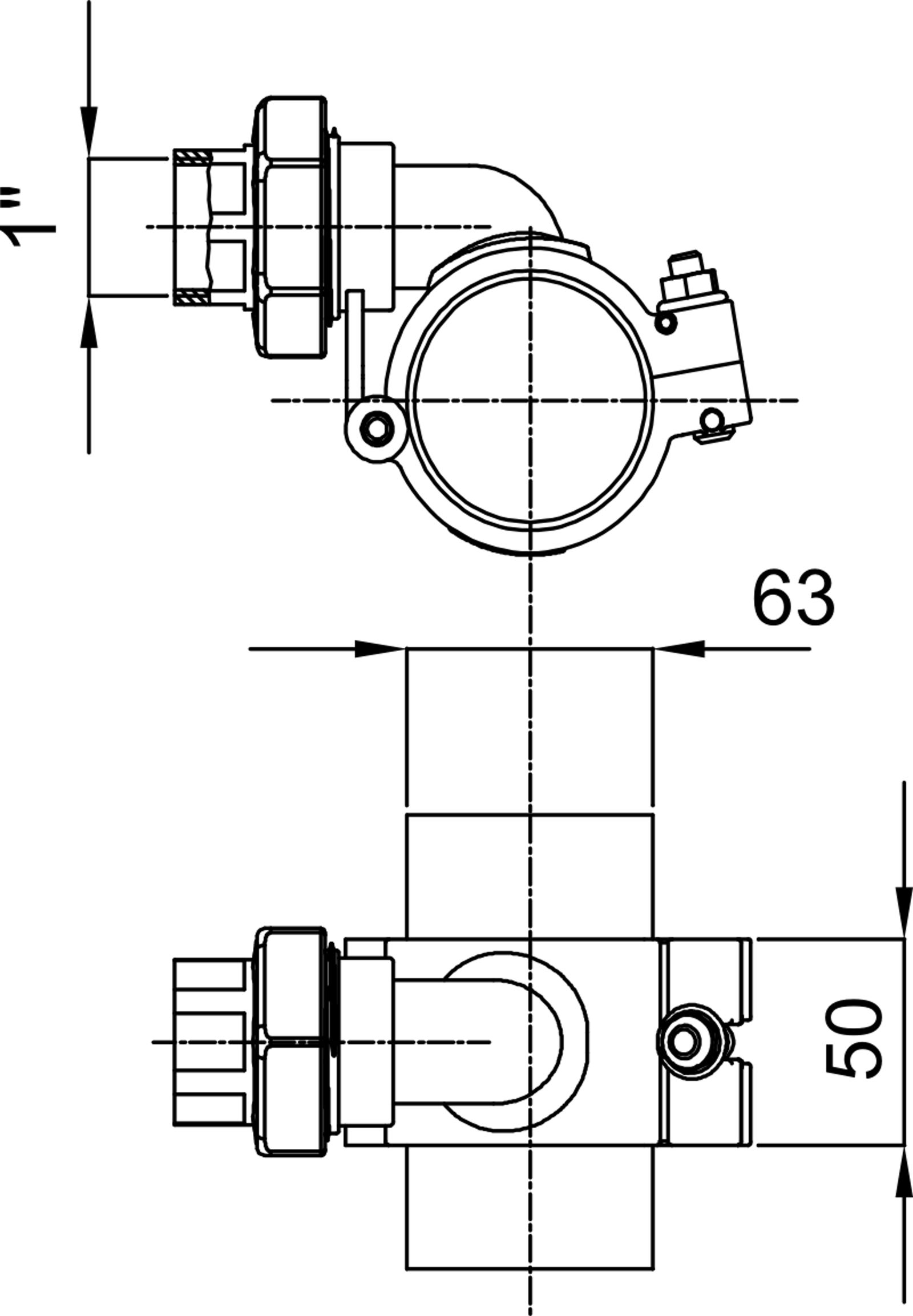 Compressed air tubes fittings and valves drops technical drawing 17| piping system | OMI