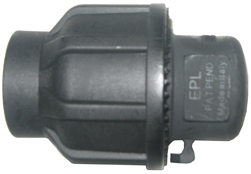 Compressed air tubes fittings and valves caps product image 1 on white  background| piping system  | OMI