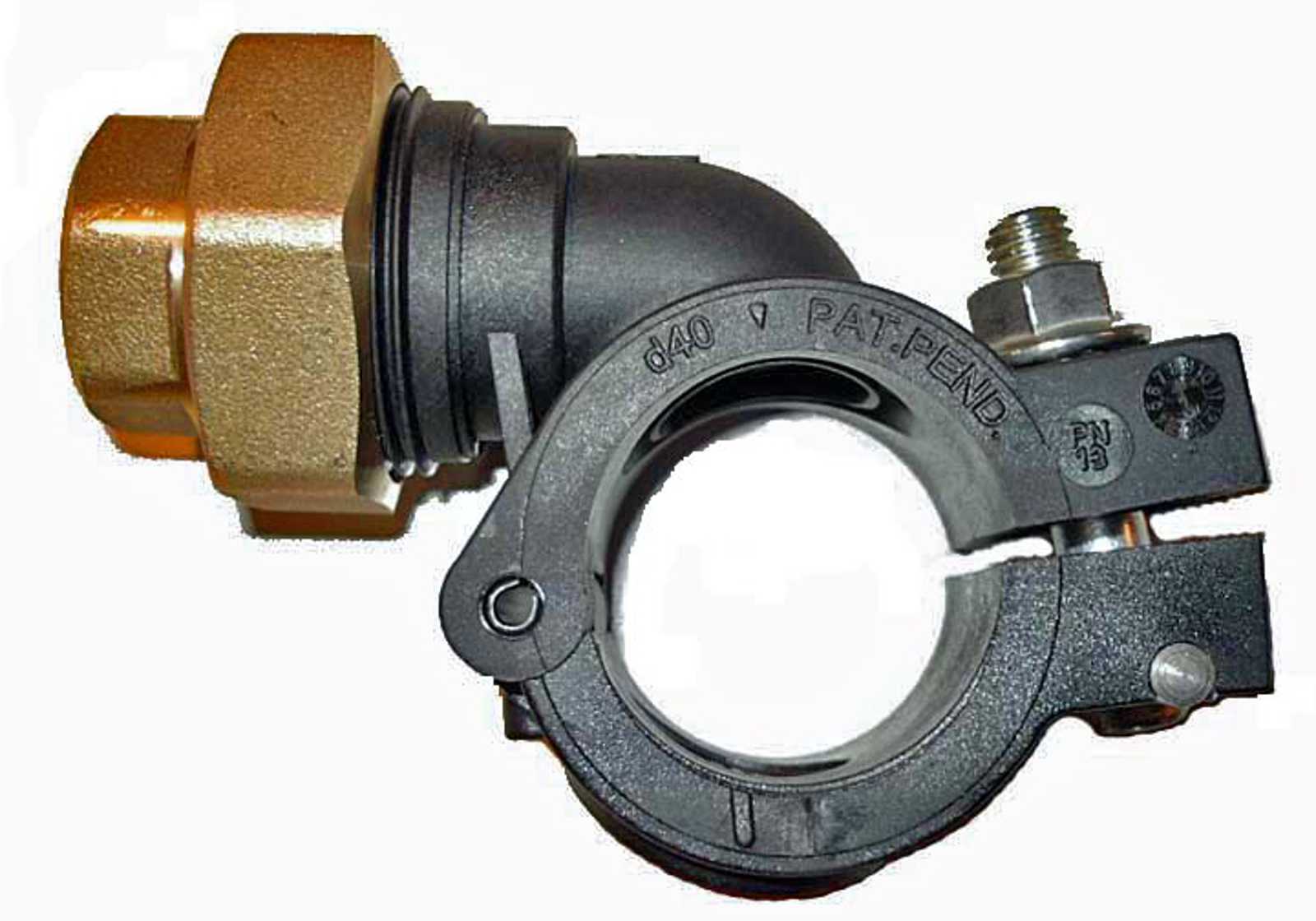 Compressed air tubes fittings and valves drops product image 3 on white background| piping system | OMI