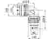 Compressed air tubes fittings and valves elbows technical drawing 13| piping system  | OMI