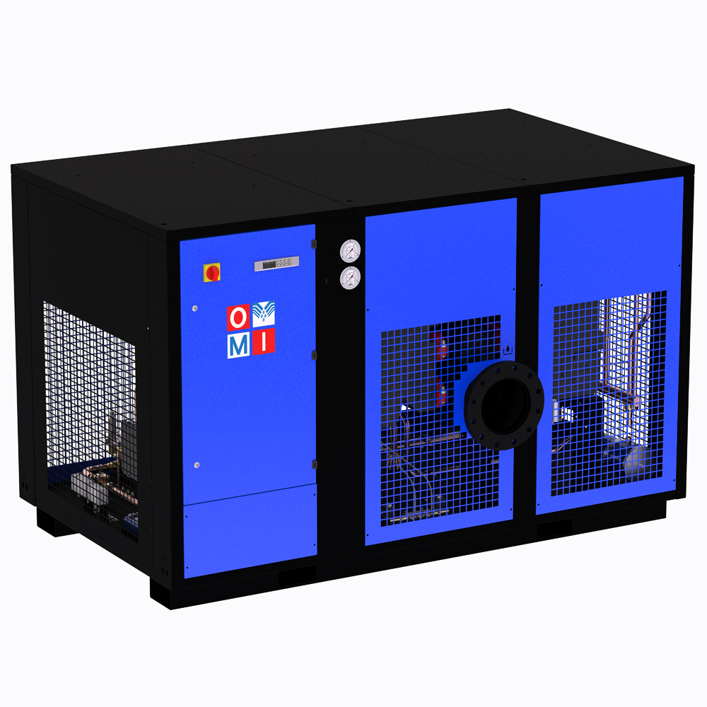 Refrigeration air dryers easy dryers product image 15 on white  background| compressed air treatment | OMI